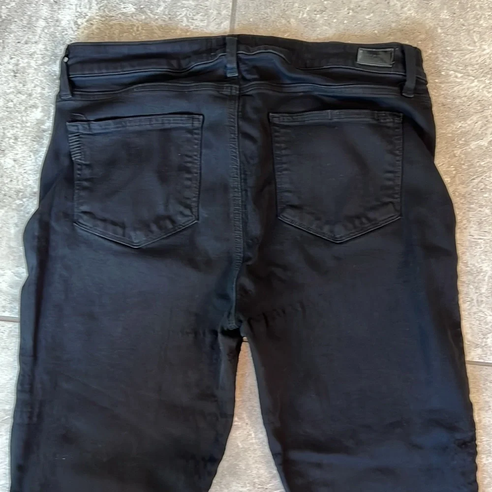Paige Hoxton Ankle Black Jeans 32 - Picture 6 of 9